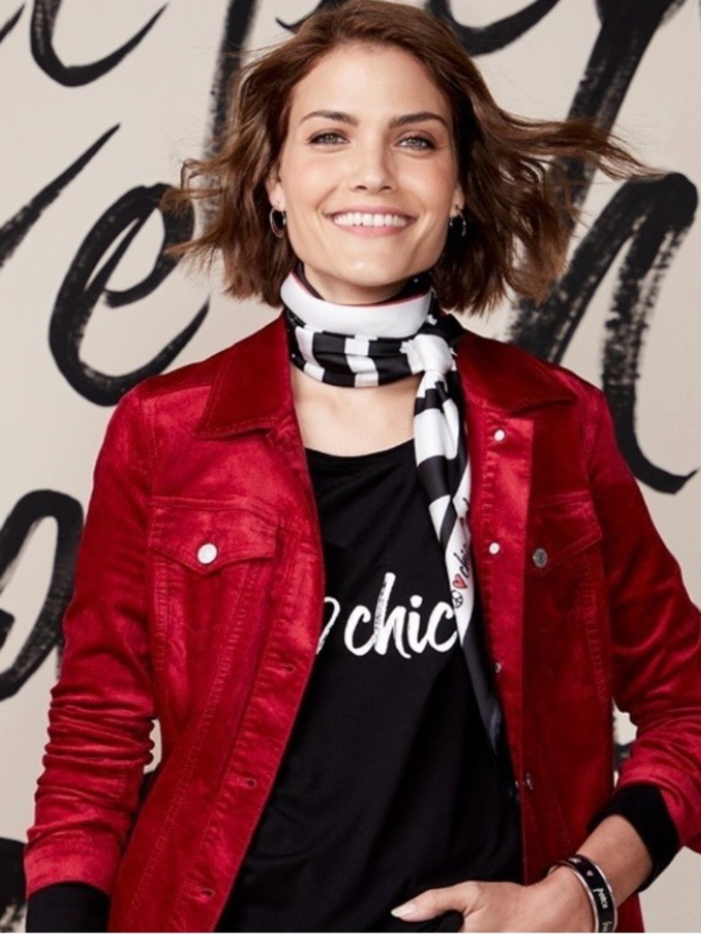 Velveteen denim like style jacket